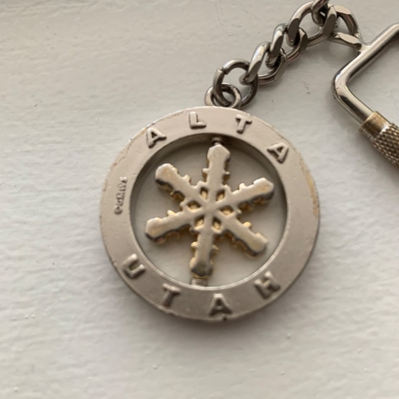 Alta Ski Area Utah Keychain - Picture 2 of 5